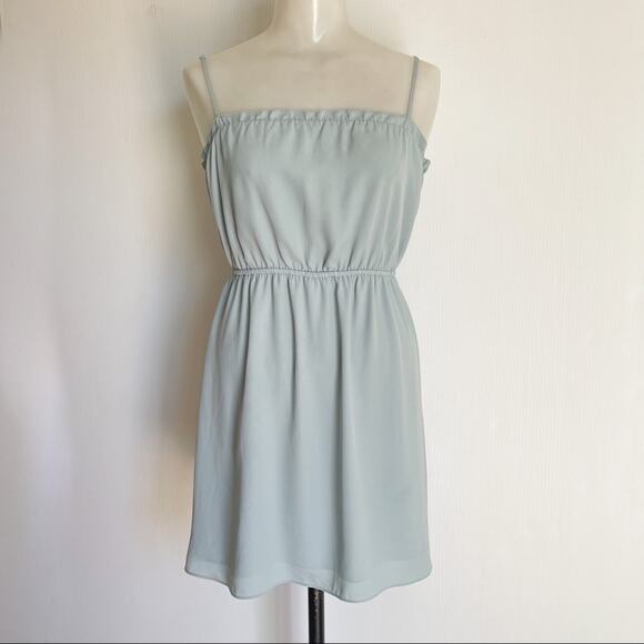 Aritzia | Sunday Best Blixen Dress Powder Blue - Picture 1 of 7